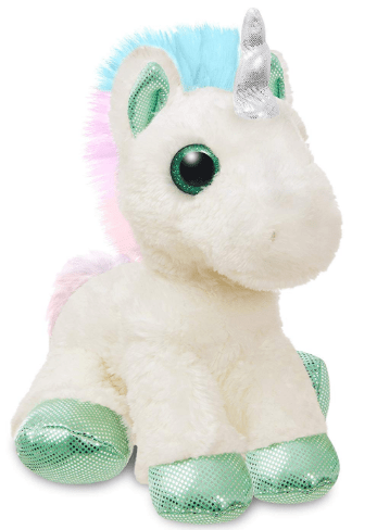 Aurora Toy Sparkle Tales Bubbles Cream Unicorn 12In