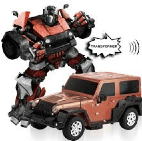 Autobot Jak Toys Autobot Jaki 2.4GHz R/C transformable Robot Car --- Brown