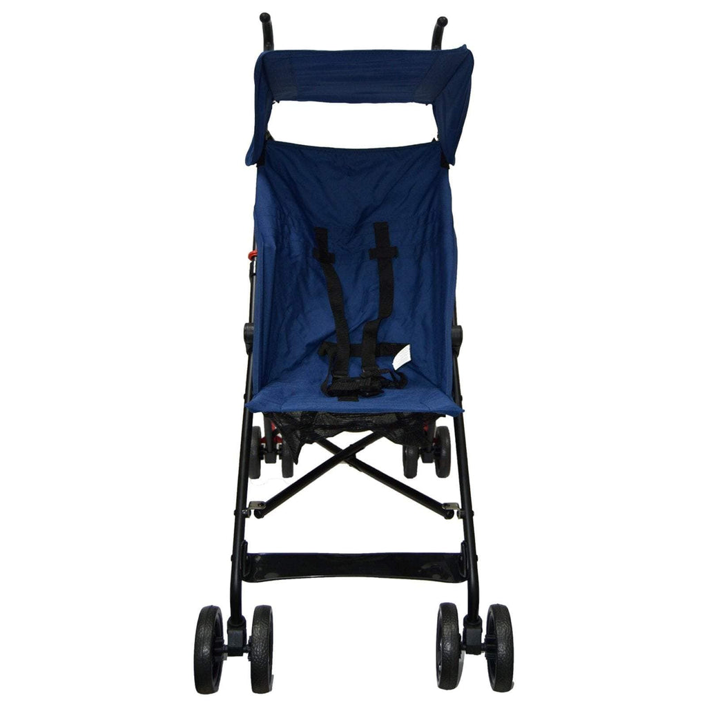 Baby Club Babies Baby's Club Umbrella Stroller With Canopy-Navy Blue - 6 Months+