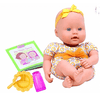 Baby sweetheart Toys FEEDING TIME, 12" BABY W/ BOOK