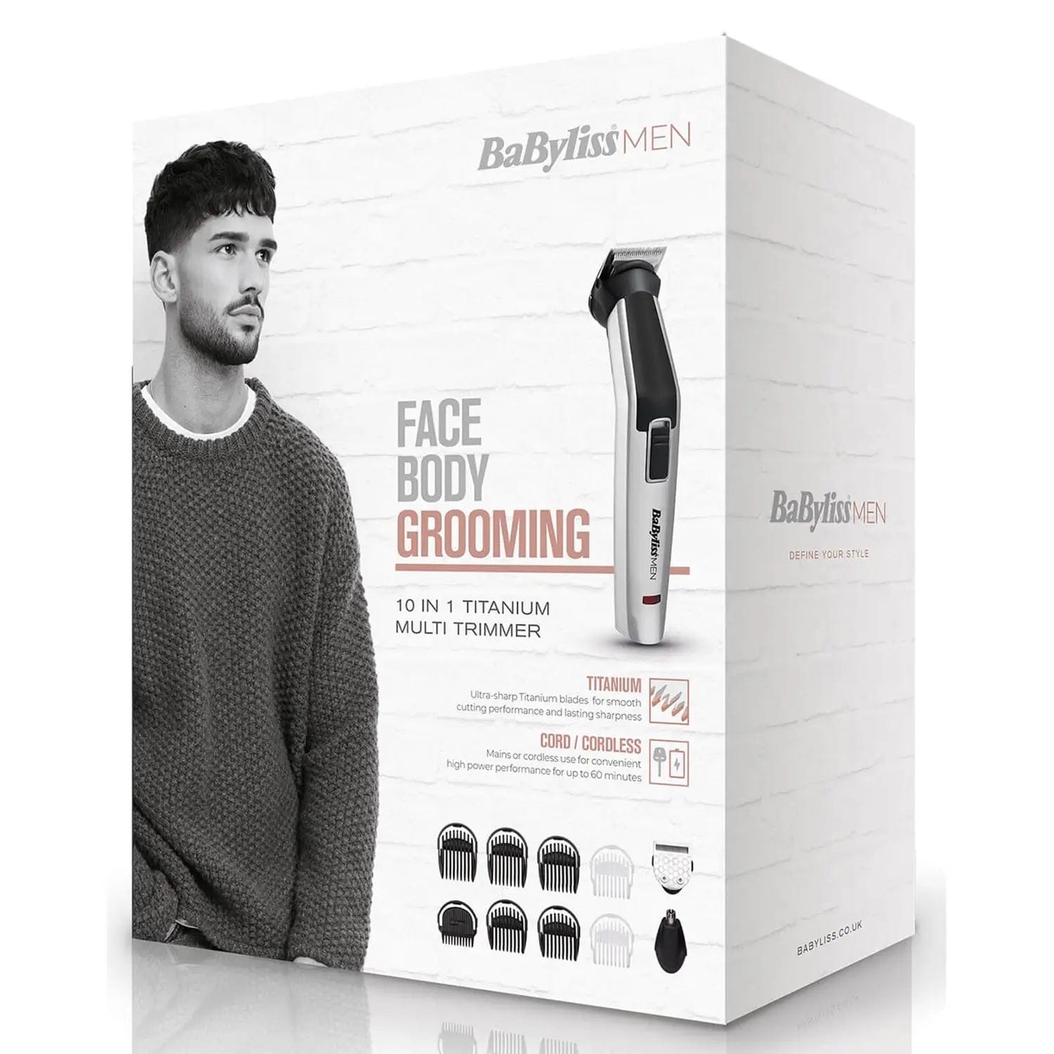 BaByliss Beauty BaBylissMEN 10 in 1 Titanium Multi Trimmer
