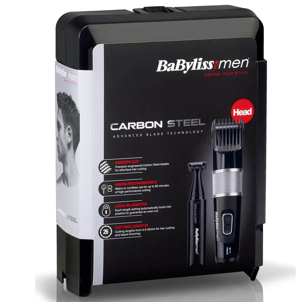 BaByliss Beauty BaBylissMEN Carbon Steel Hair Clipper