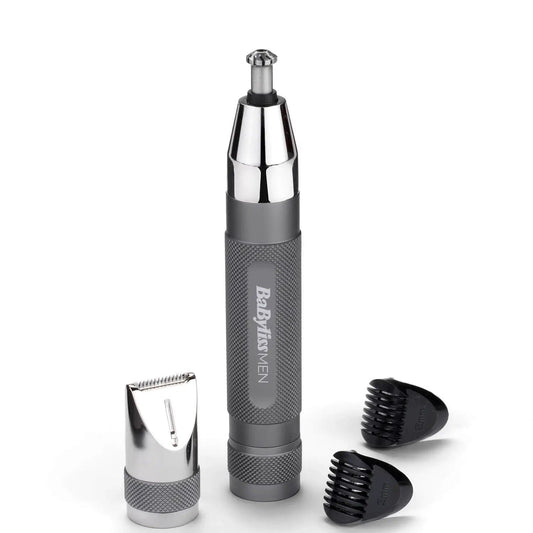 BaByliss Beauty BaBylissMen Super-X Metal Series High Performance Diamond Precision Nose & Brow Trimmer