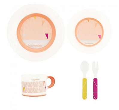 BabyMoov Babies Anti-slip feeding set Peach