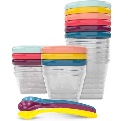 BabyMoov Babies Babybols Multi Set  (3x120ml + 3x180ml + 6x250ml +  3 spoons