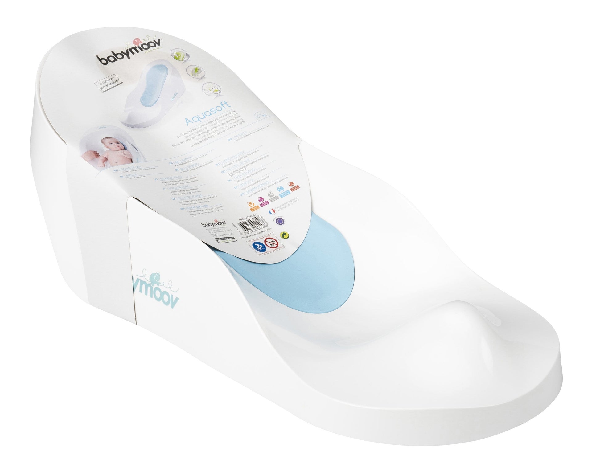 BabyMoov Babies Babymoov Aquasoft Bath Seat White