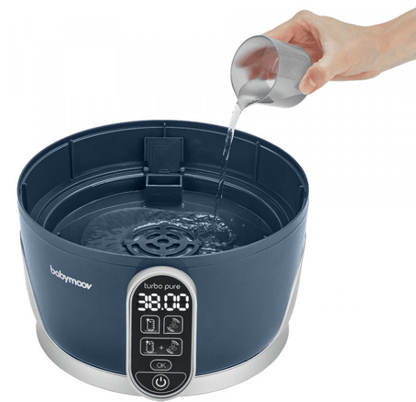 Babymoov - Turbo Pure Sterilizer Dryer + Azur Feeding Set