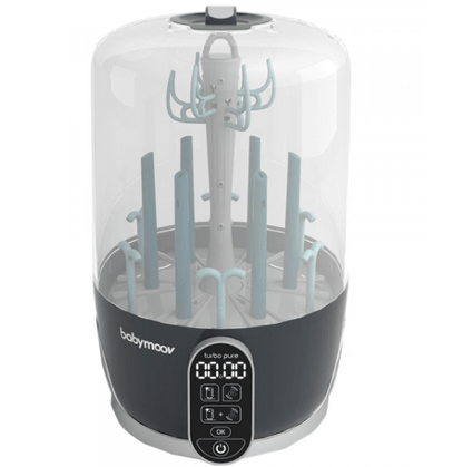 BabyMoov Babies Babymoov - Turbo Pure Sterilizer Dryer + Peach Feeding Set