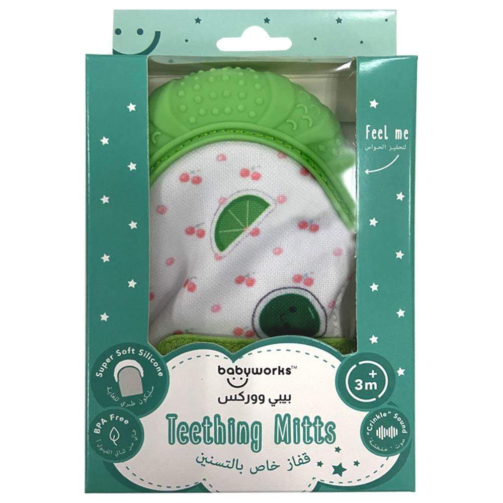 Babyworks Babies Baby works - Bibibaby Teething Mitts - Mint