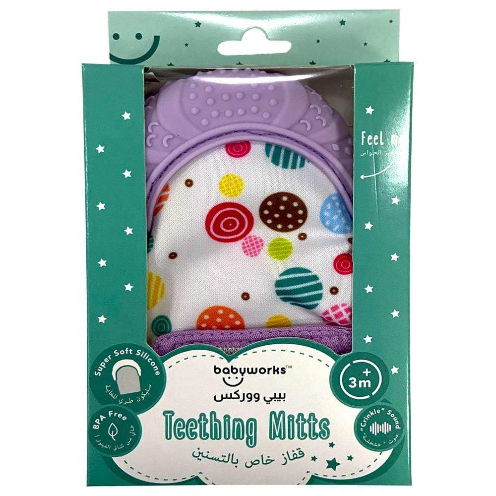 Babyworks Babies Babyworks - Bibibaby Teething Mitts - Violet