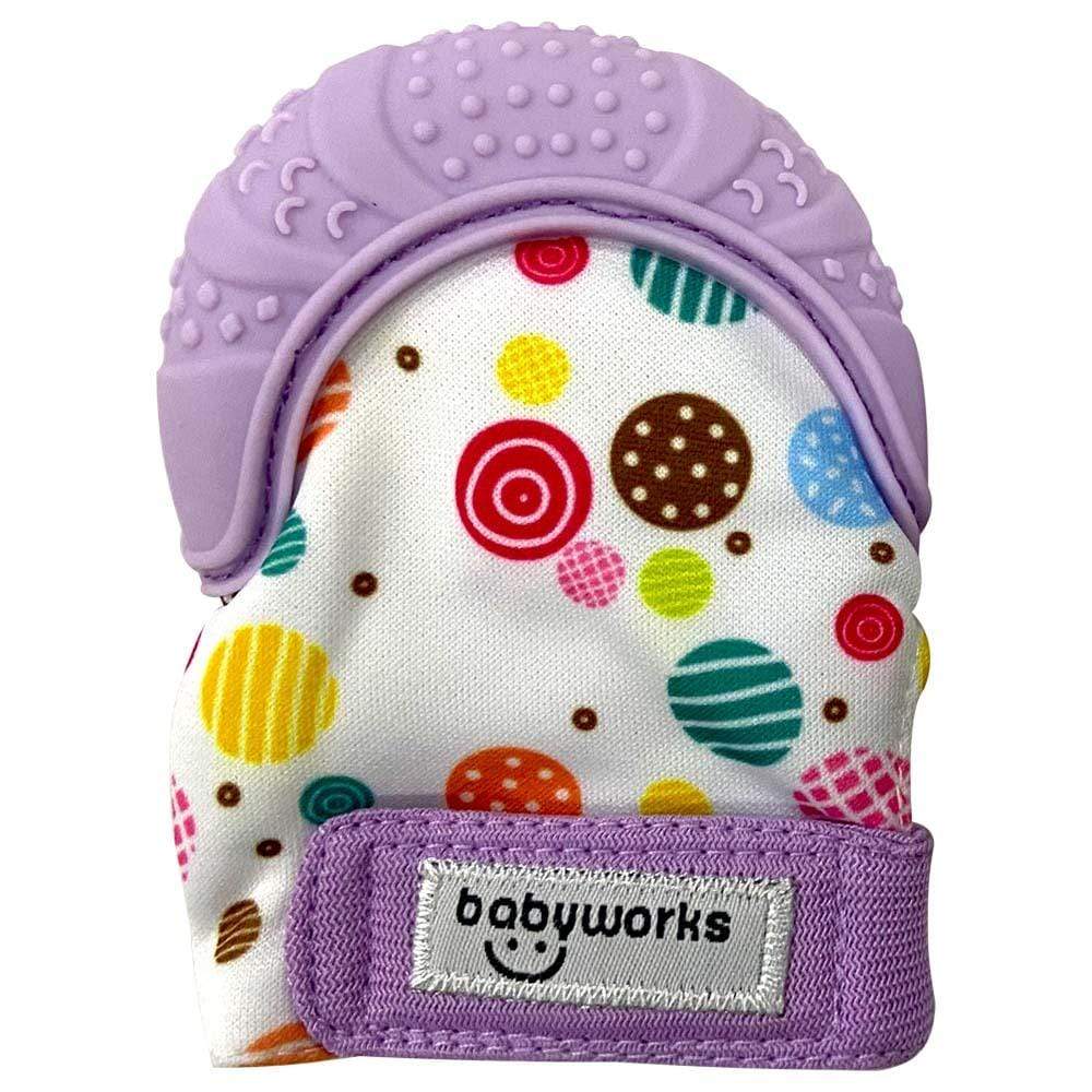 Babyworks Babies Babyworks - Bibibaby Teething Mitts - Violet