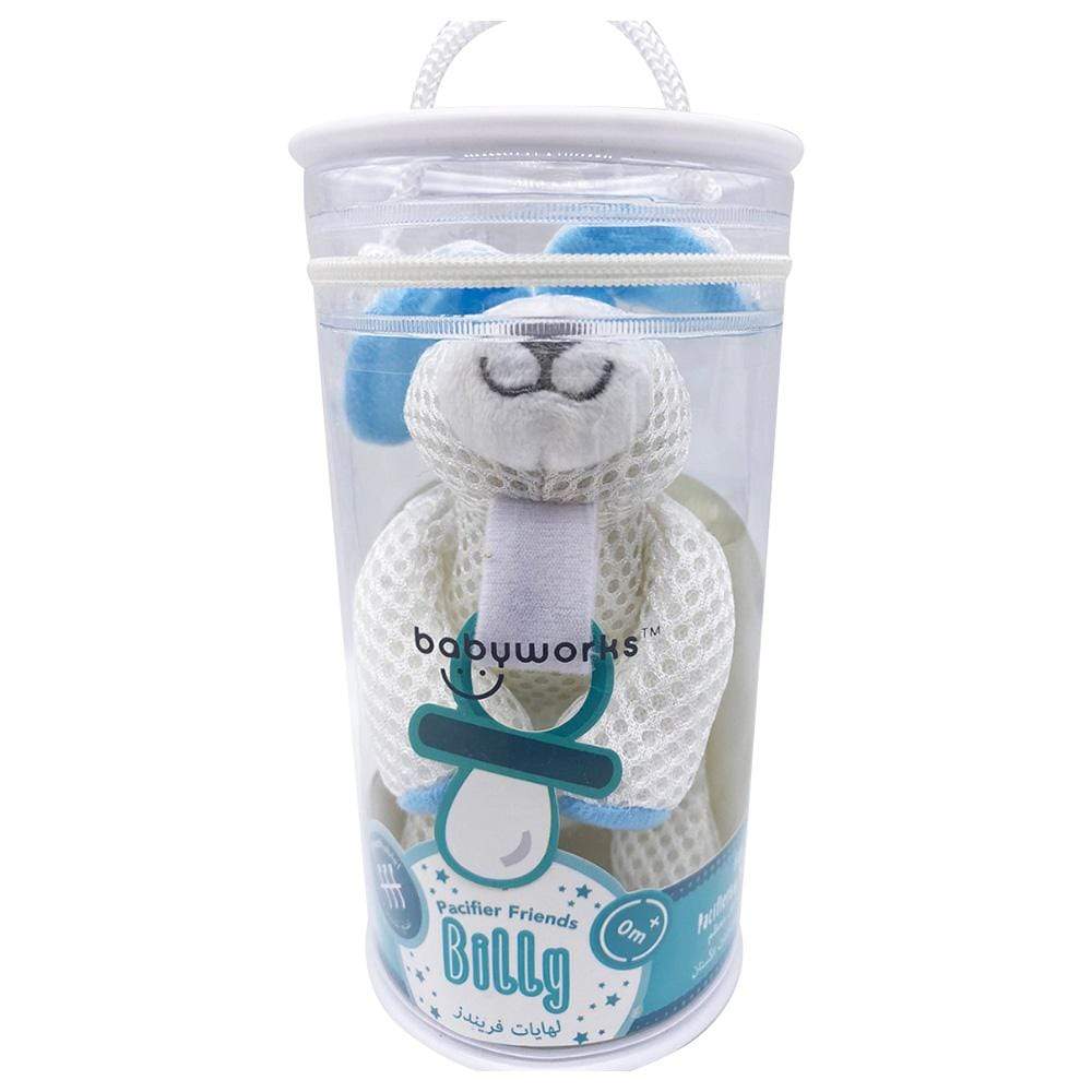 Babyworks Babies Babyworks - Bibipals Blue Bunny Breathable Toy- Billy