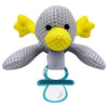 Babyworks Babies Babyworks - Bibipals Grey Duck Breathable Toy - Quack