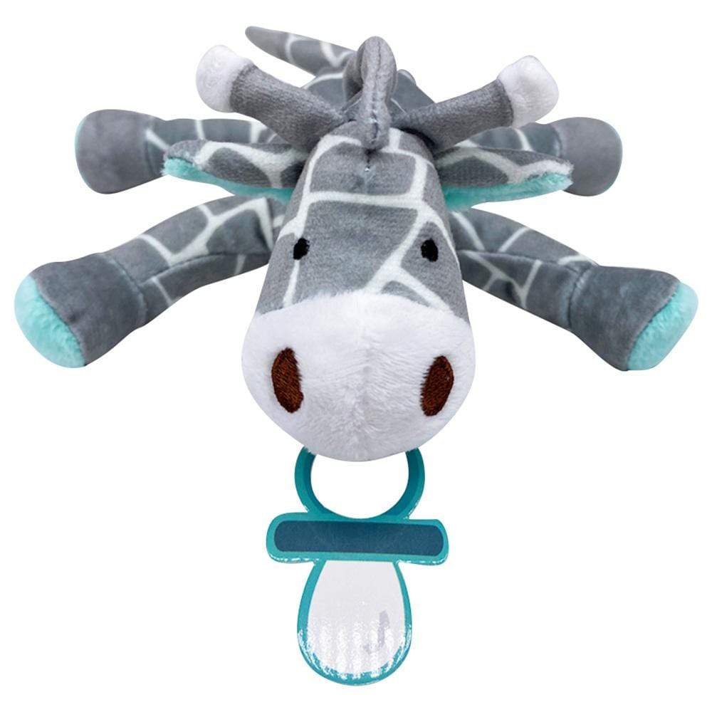 Babyworks Babies Babyworks - Bibipals Mint/Grey Giraffe Premium Plush - Gigi