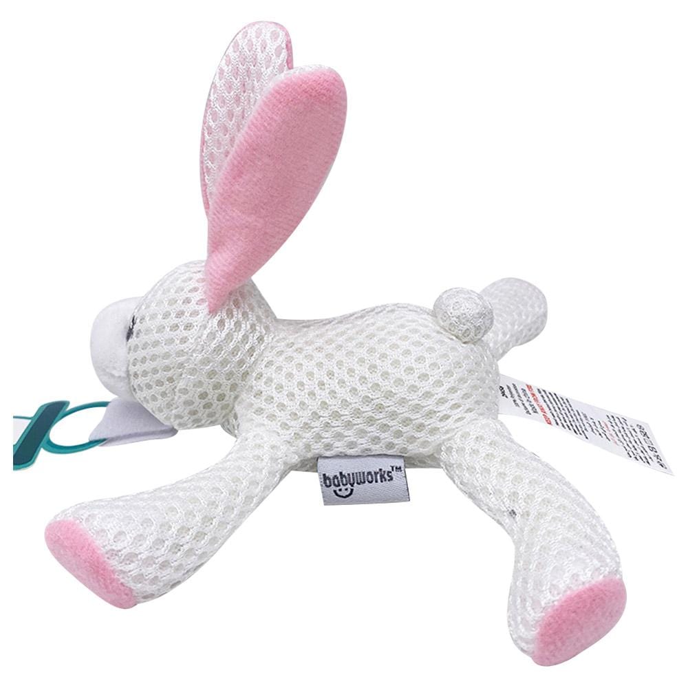 Babyworks Babies Babyworks - Bibipals Pink Bunny Breathable - Bibi