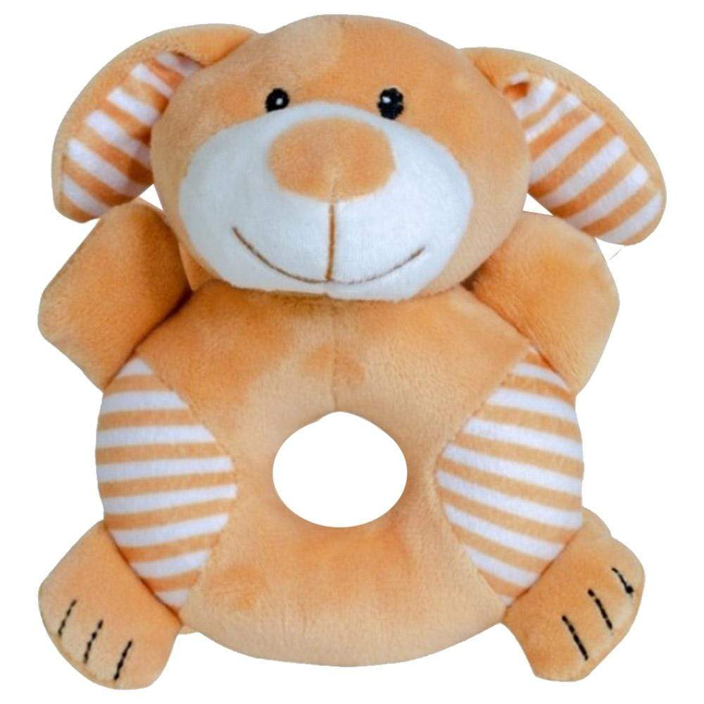 Babyworks Babies Babyworks Cuddle Rattle - Sandy Dog