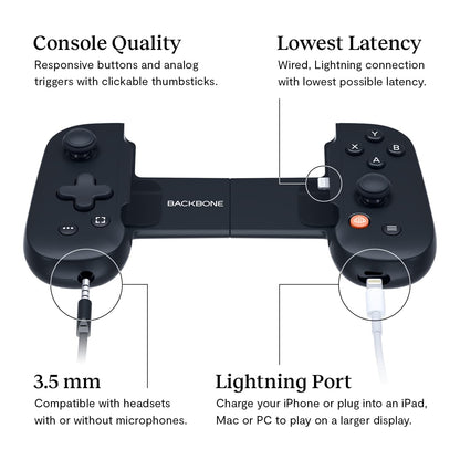 BackBone One Gaming Backbone One Mobile Gaming Controller for iPhone - (Xbox Edititon)