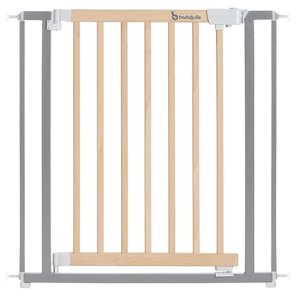 Badabulle Babies Badabulle Safe & Protect Wood/Metal Safety Gate 73 - 81.5 cm