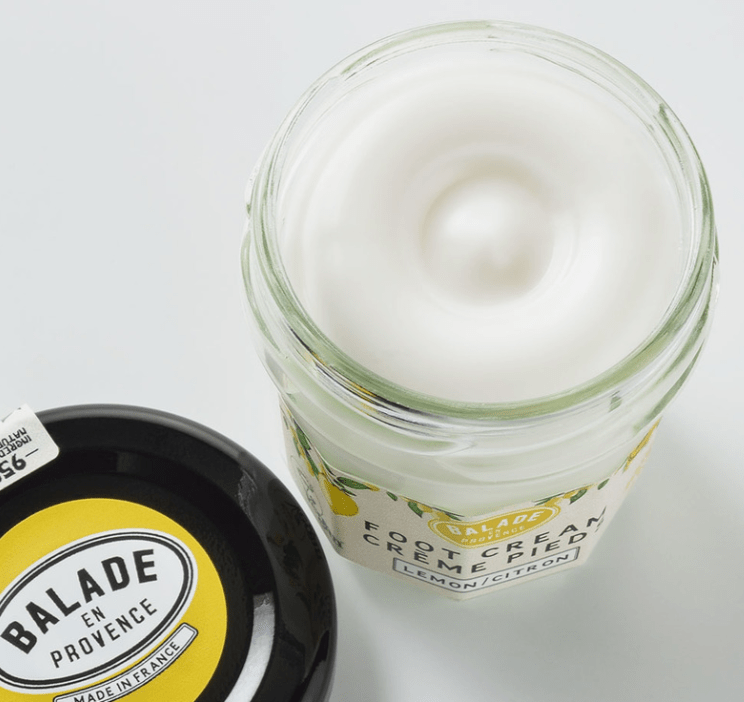 Balade En Provence Lemon Foot Cream Jar 40ml Lotion