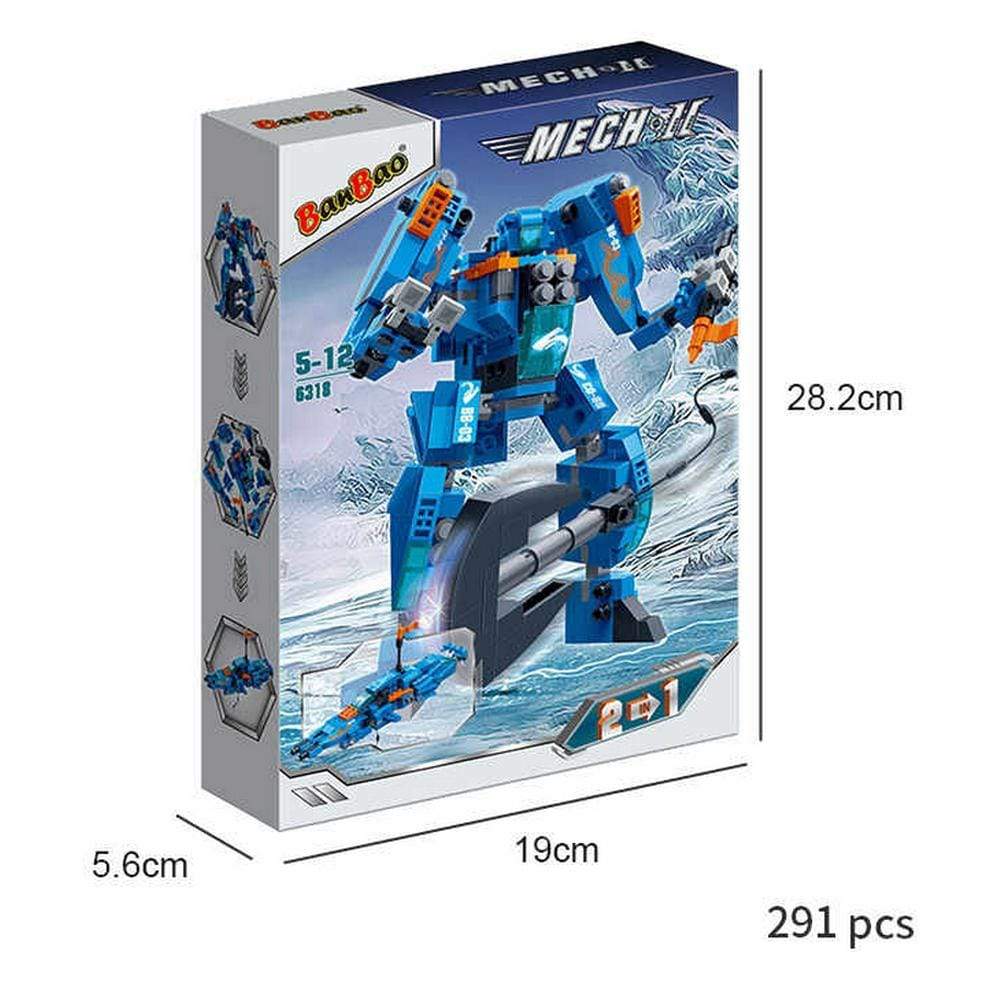 BanBao Toys Banbao Mech II 2 In 1 291pcs (6318)