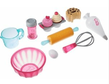 Barbie Pastry Chef Set