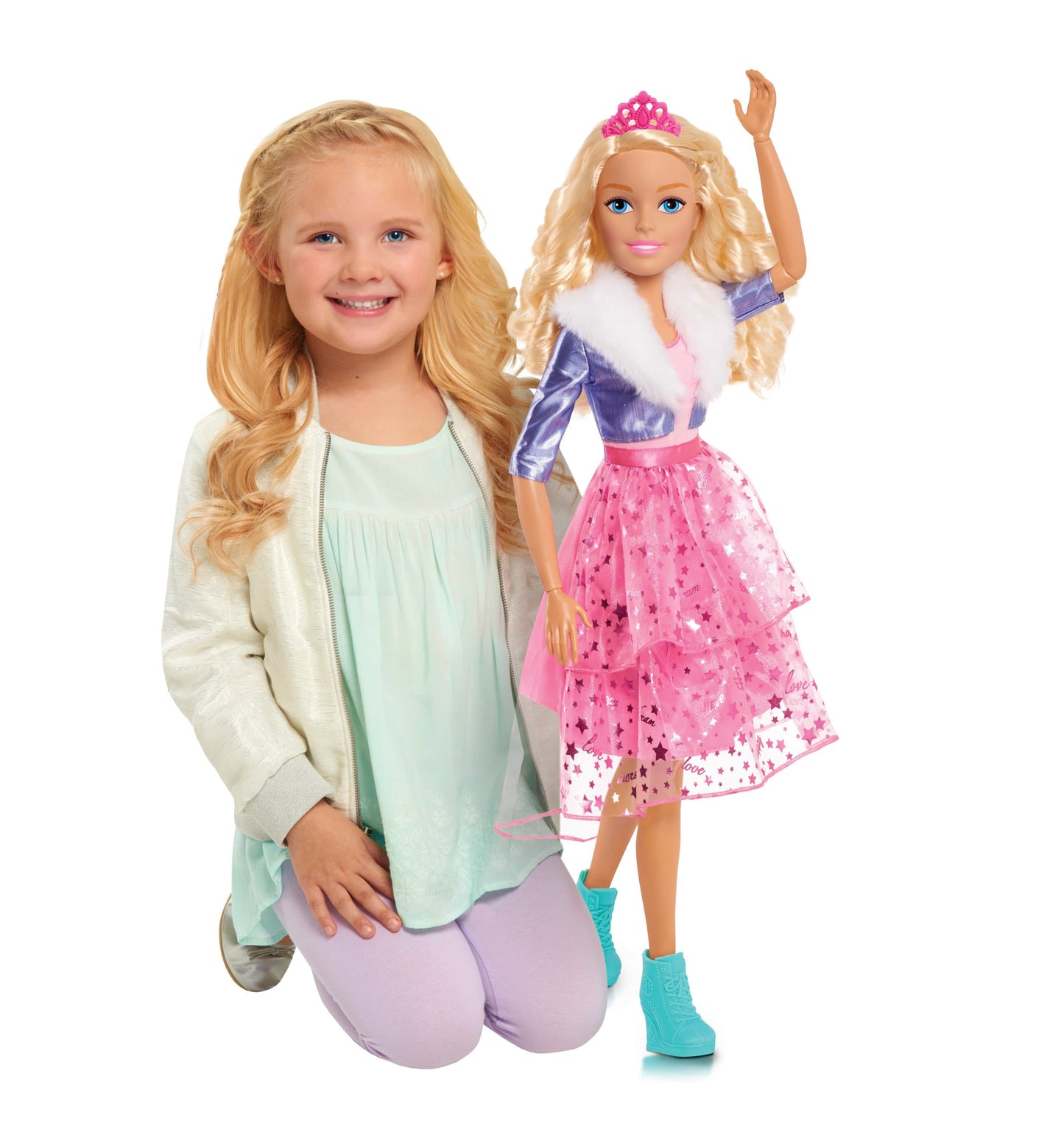 Barbie Toys Barbie 28-Inch Best Fashion Friend Princess Adventure Doll, Blonde