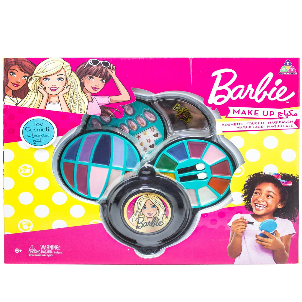 Barbie Toys Barbie 4 Decks round cosmetic case