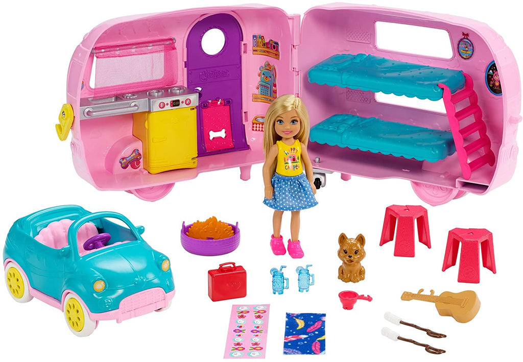 Barbie Toys Barbie Club Chelsea Camper