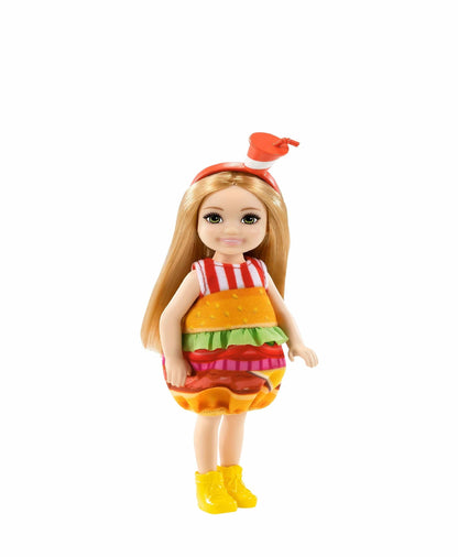 Barbie Toys Barbie Club Chelsea Dress-Up Doll - Burger Costume