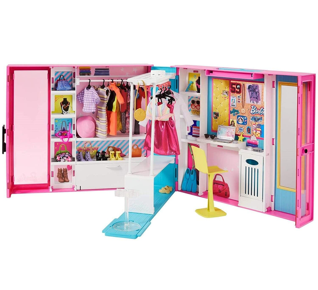 Barbie Toys Barbie Dream Closet with 30+ Pieces Pink