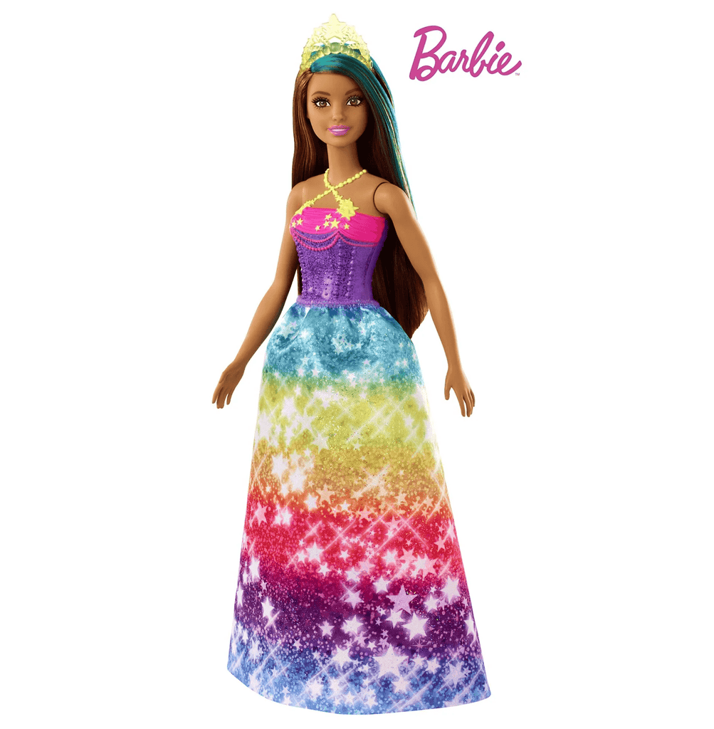 Barbie Toys Barbie Dreamtopia Star Purple Dress Doll