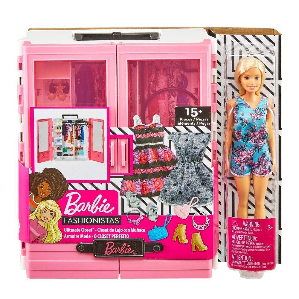 Barbie - Fashionistas With Doll Ultimate Closet