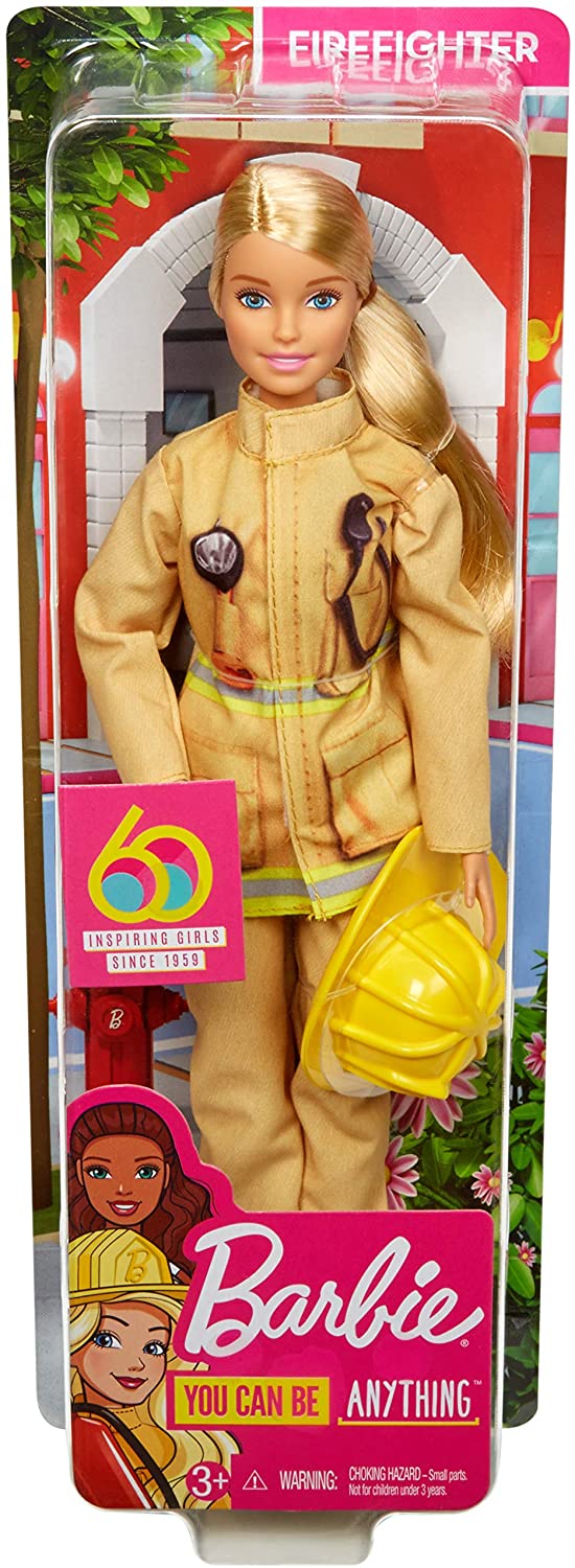 Barbie Toys Barbie Fireman Fashion Doll Dolls 27cm Iconic Careers Mattel – GFX23