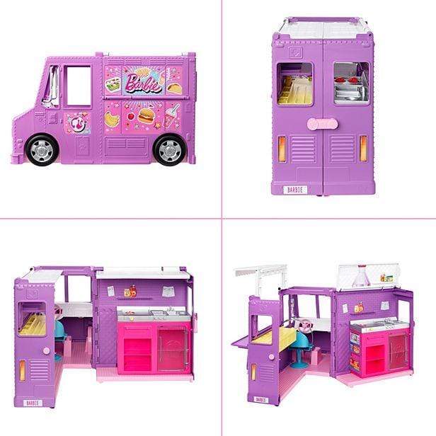 Barbie Toys BARBIE FOOD TRUCK (WITH DOLL)