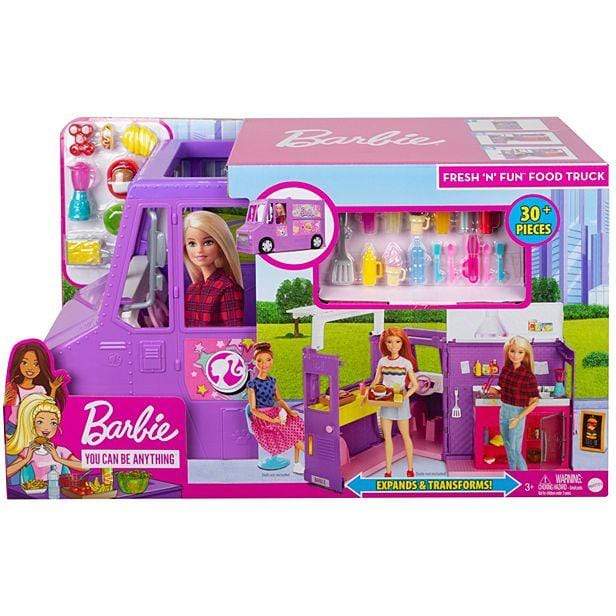 Barbie Toys BARBIE FOOD TRUCK (WITH DOLL)