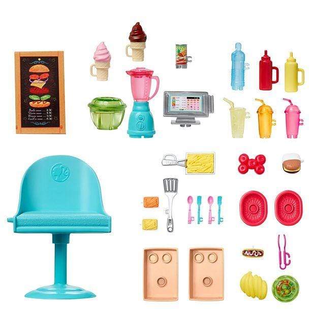 Barbie Toys BARBIE FOOD TRUCK (WITH DOLL)