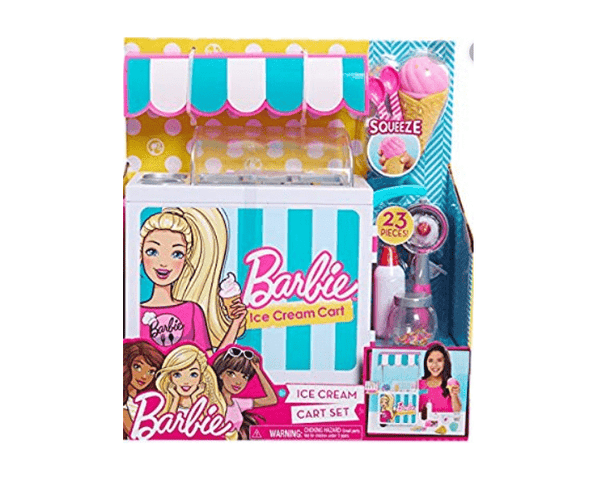 Barbie Ice Cream Cart good