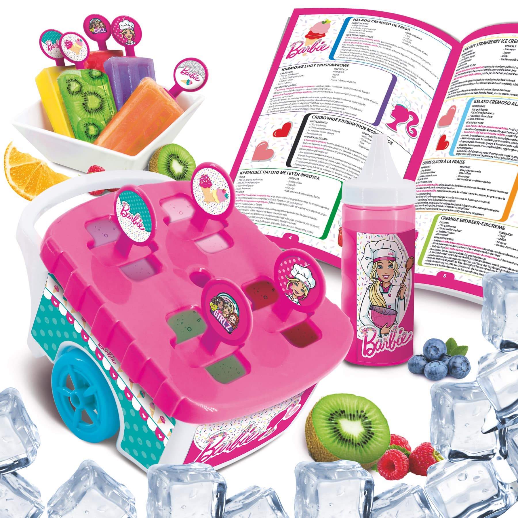 Barbie Toys Barbie Ice Cream Shop Barbie For Girls