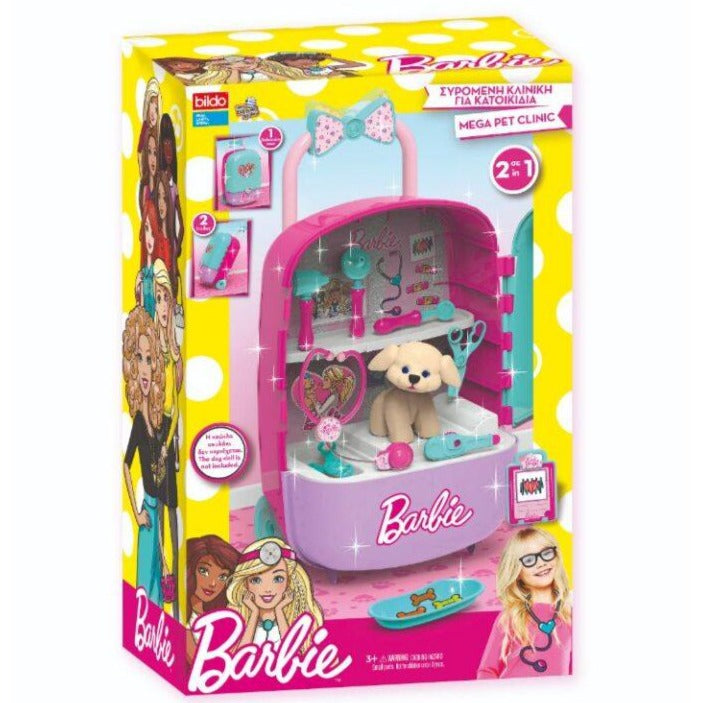 Barbie Toys Barbie – Mega Case Portable Pet Vet-2183-FG