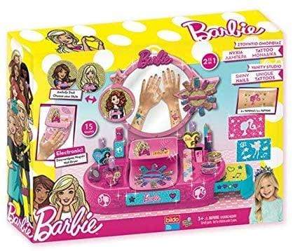 Barbie Toys Barbie Nail Art and Glitter Tattoo Studio