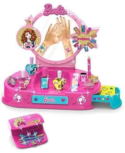 Barbie Toys Barbie Nail Art and Glitter Tattoo Studio