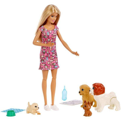 Barbie Pets Doggy Daycare Doll & Pets