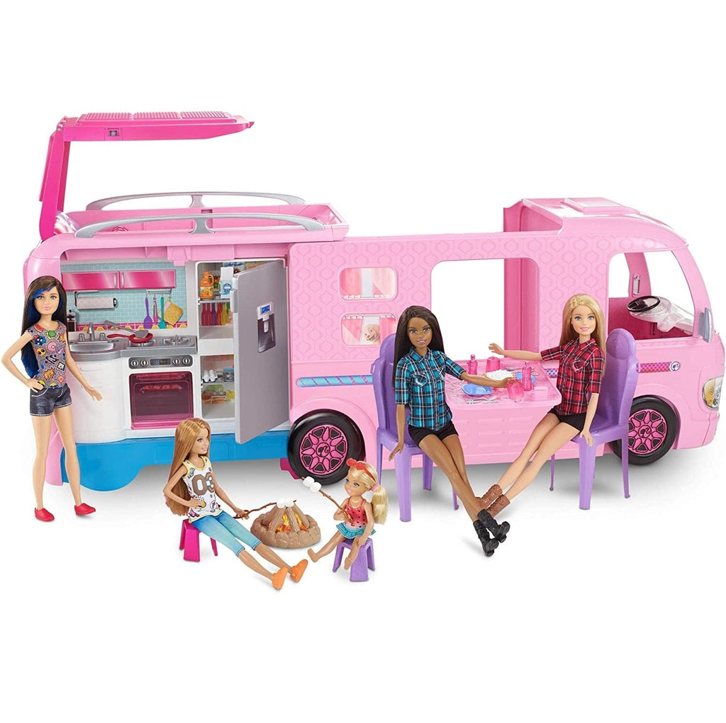 Barbie Toys Barbie Pop-up Camper FBR34
