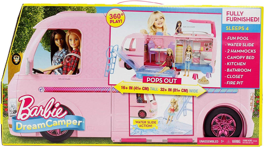 Barbie Toys Barbie Pop-up Camper FBR34