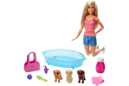 Barbie Toys BARBIE PUPPY BATH TIME