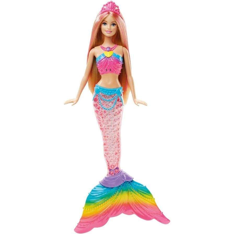 Barbie toys Barbie Rainbow Lights Mermaid Doll