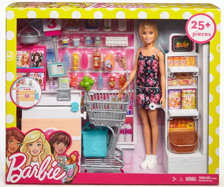 Barbie Toys BARBIE SUPERMARKET PLAYSET