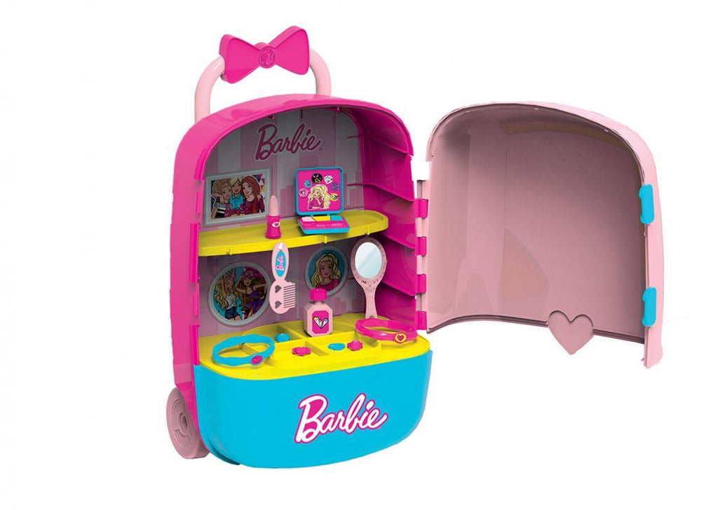 Bildo - Barbie Mega Case Trolley Beauty Studio - Pink
