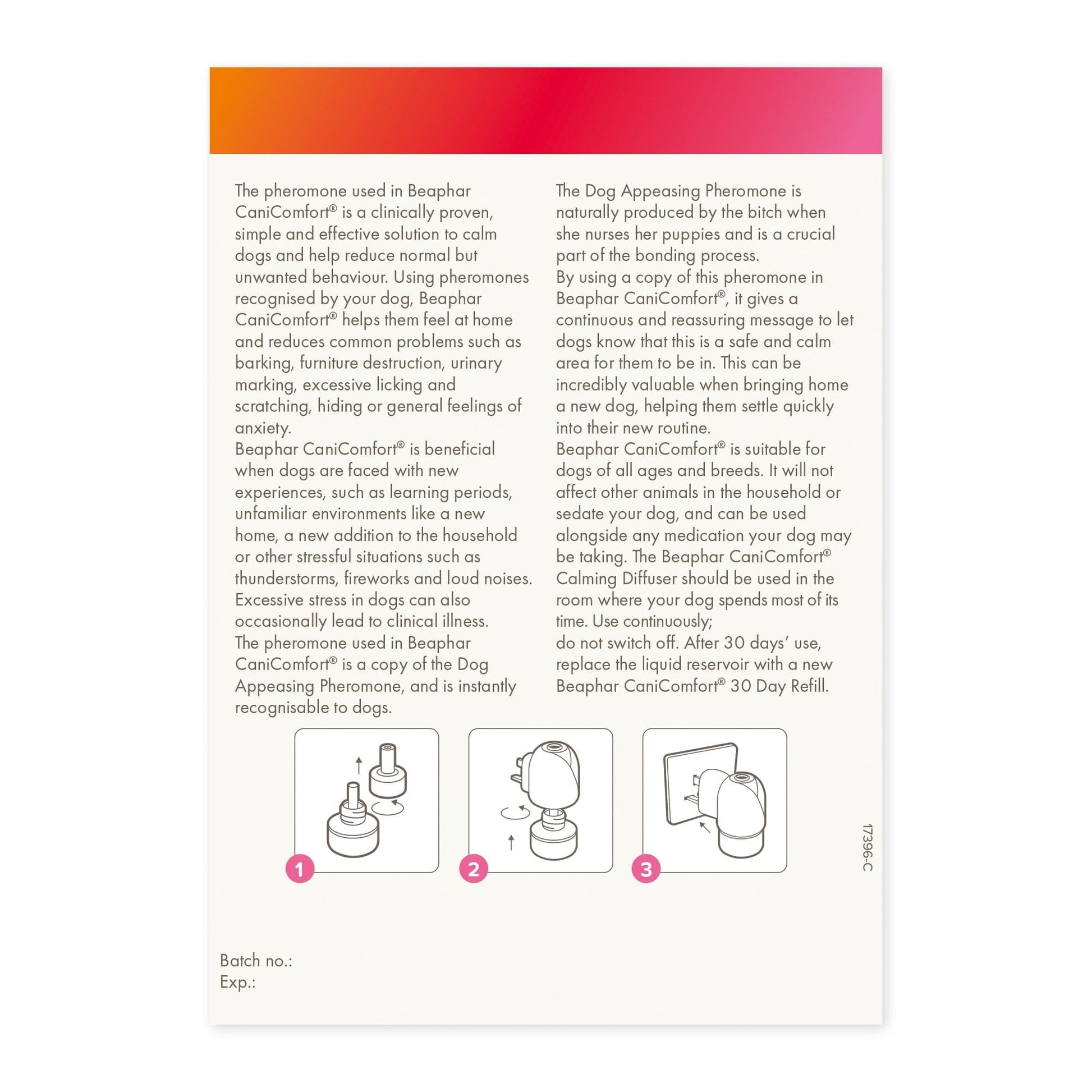 Beaphar Pet Supplies Beaphar CaniComfort Starter 48 ml