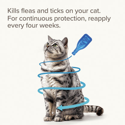 Beaphar Pet Supplies Beaphar Fiprotec for Cat - 4 Pipettes